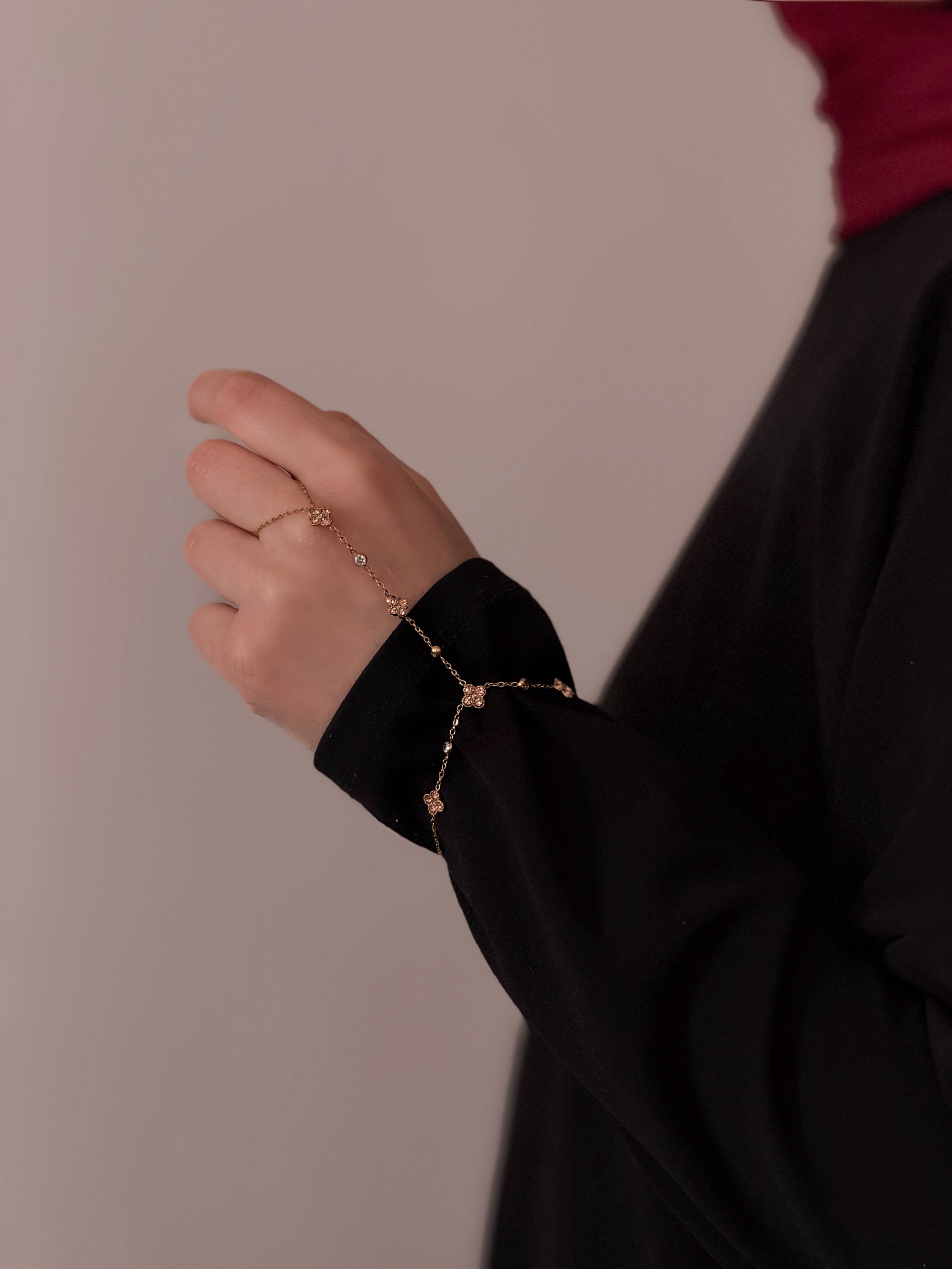 CHAINE DE MAIN SHUKR EN CALLIGRAPHIE ARABE