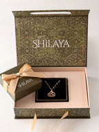 COFFRET VERT COLLIER OUMMI