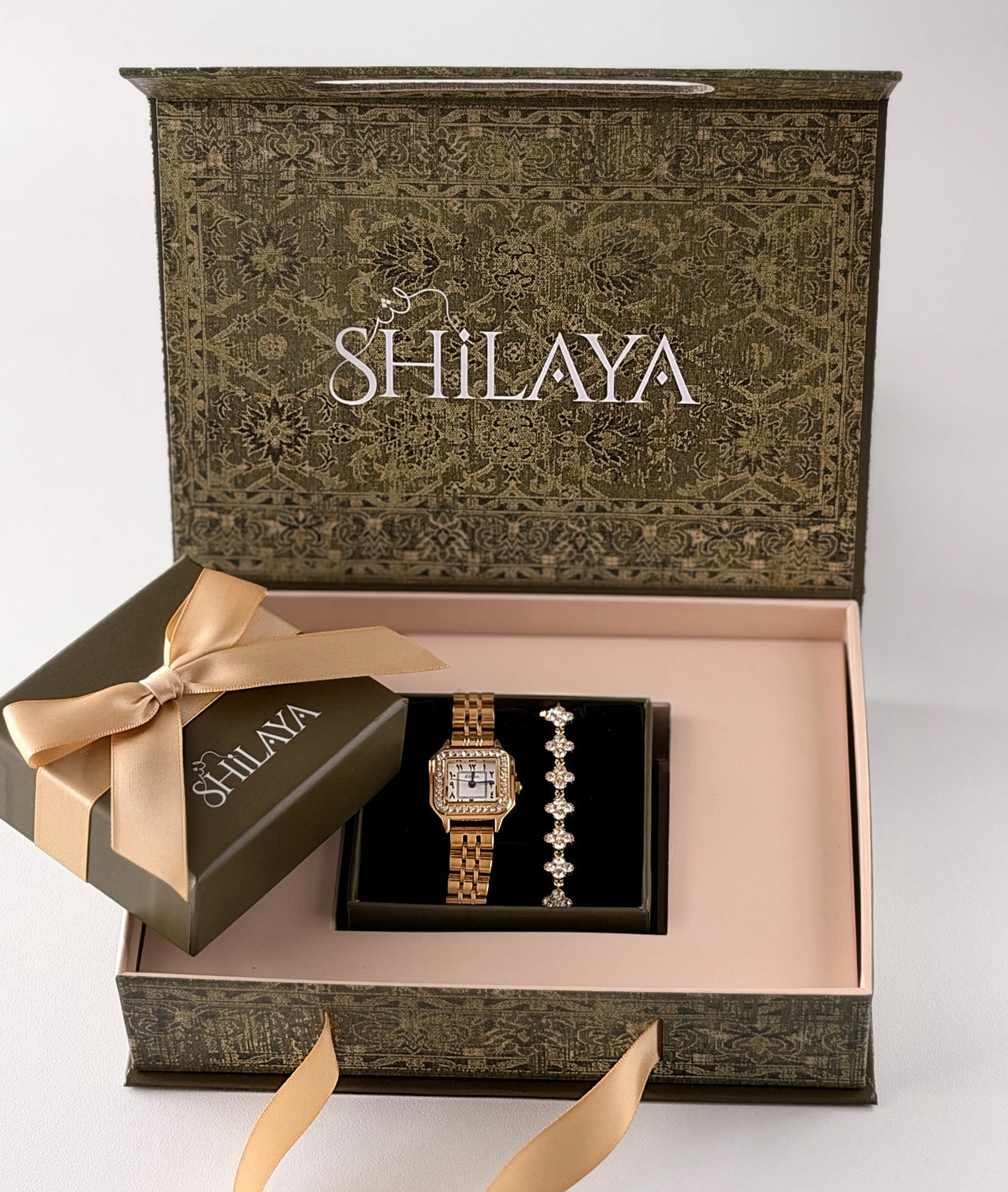 COFFRET MONTRE AU CHOIX & BRACELET ALMA