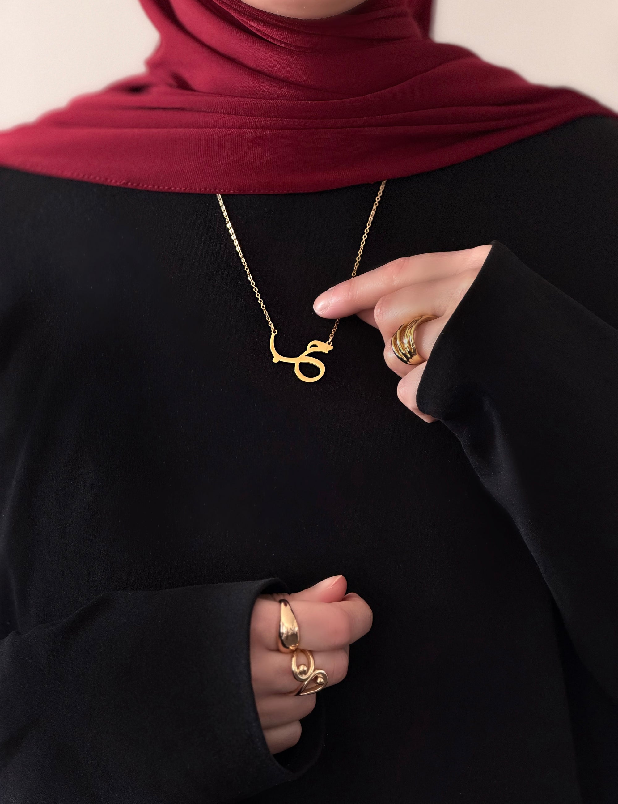 COLLIER MAWADDA EN CALLIGRAPHIE ARABE