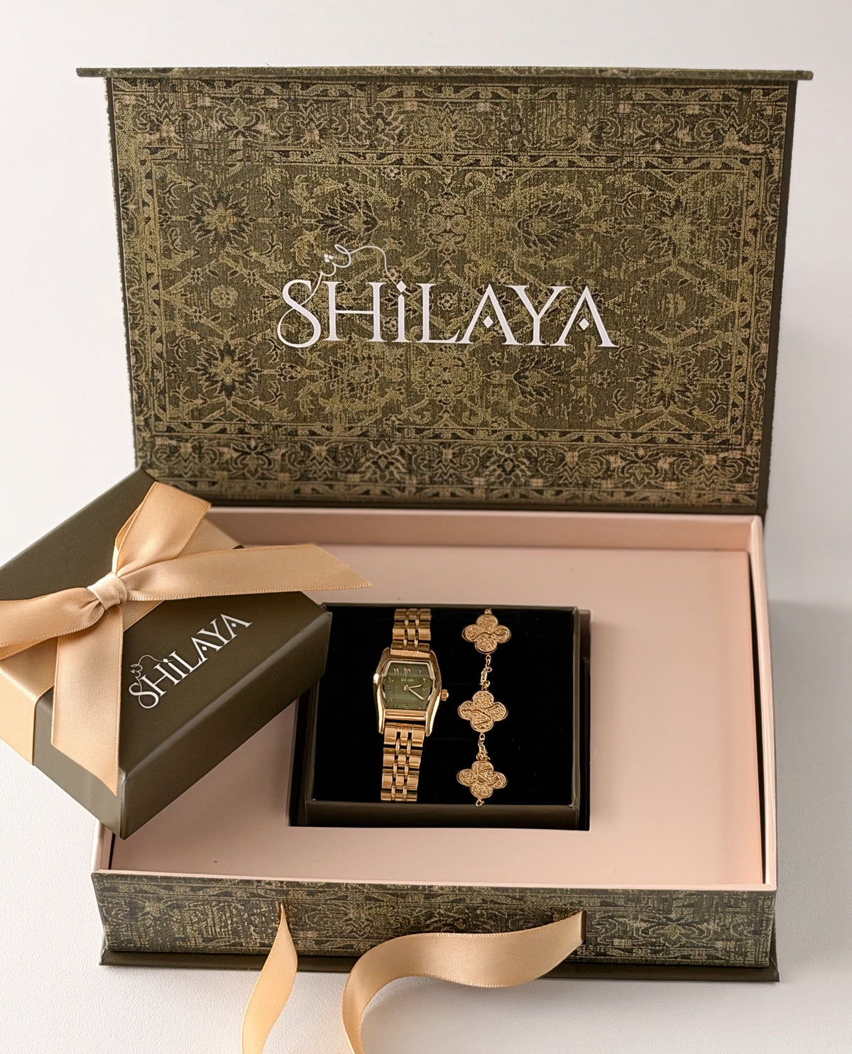 ROSY WATCH &amp; ZAIDY BRACELET BOX