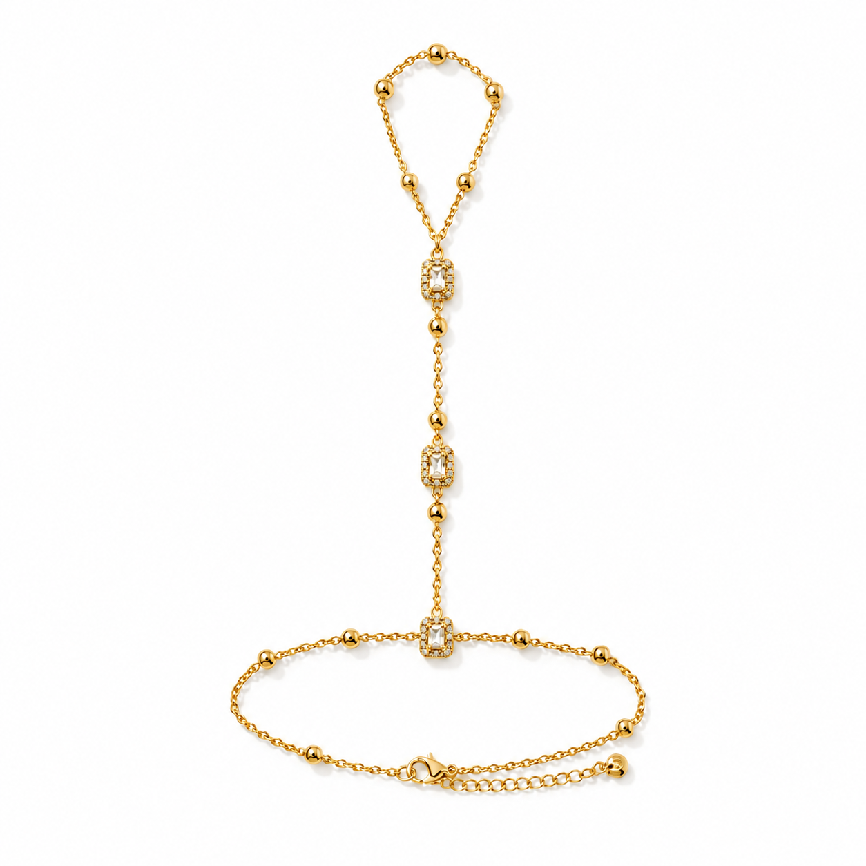 CHAINE DE MAIN SUMMER DORÉ