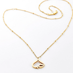 COLLIER QALBEE CALLIGRAPHIE EN ARABE