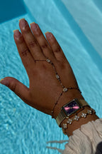 CHAINE DE MAIN SUMMER DORÉ