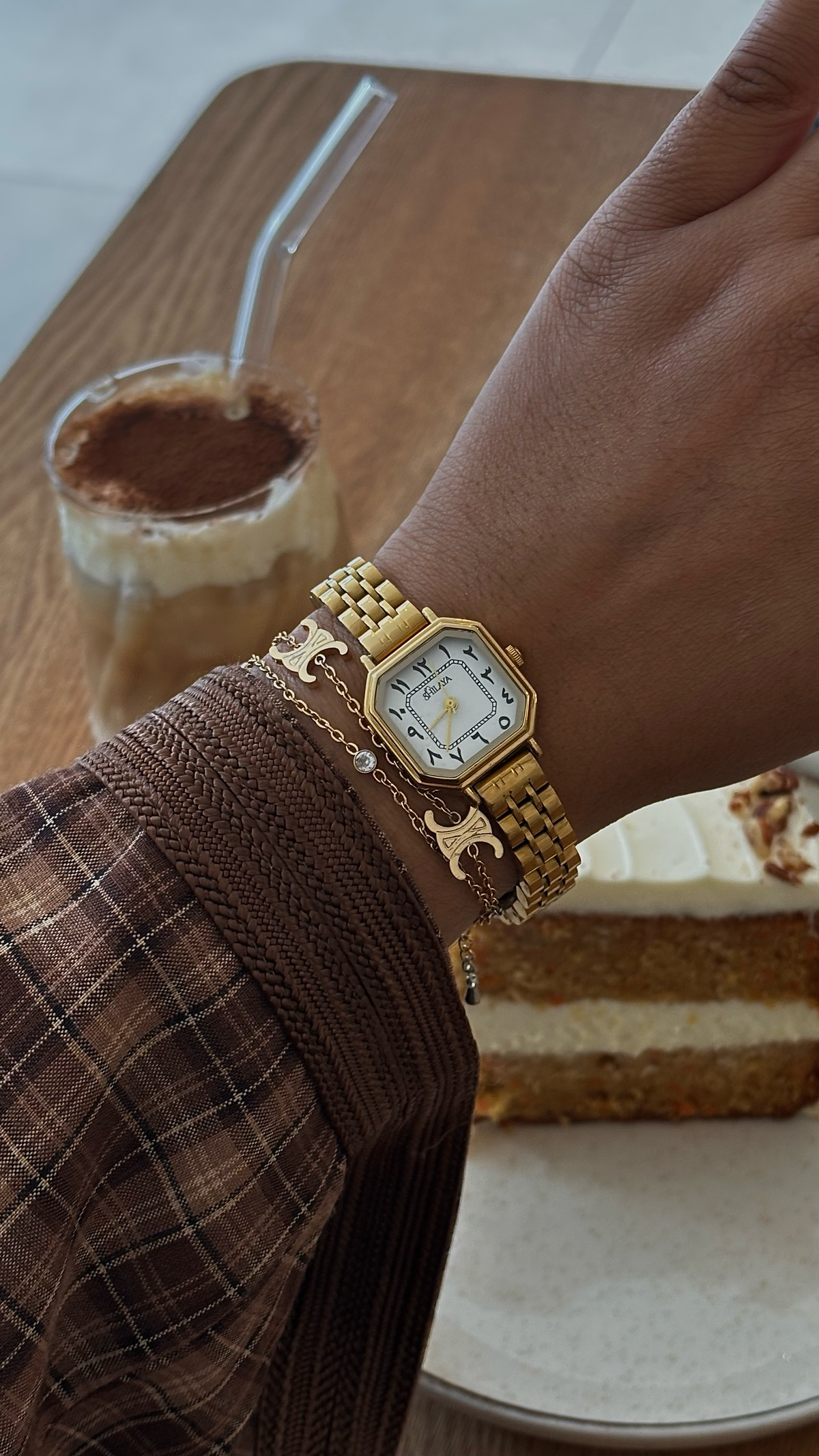 La Précieuse – montre chiffre arabe femme, photo 6 | Shilaya