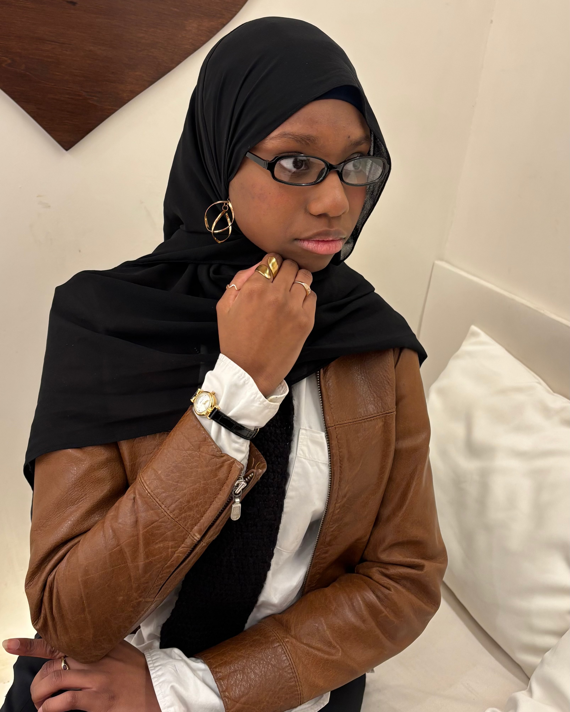 LA ALMA MONTRE CUIR VÉGÉTAL AVEC CHIFFRES ARABES