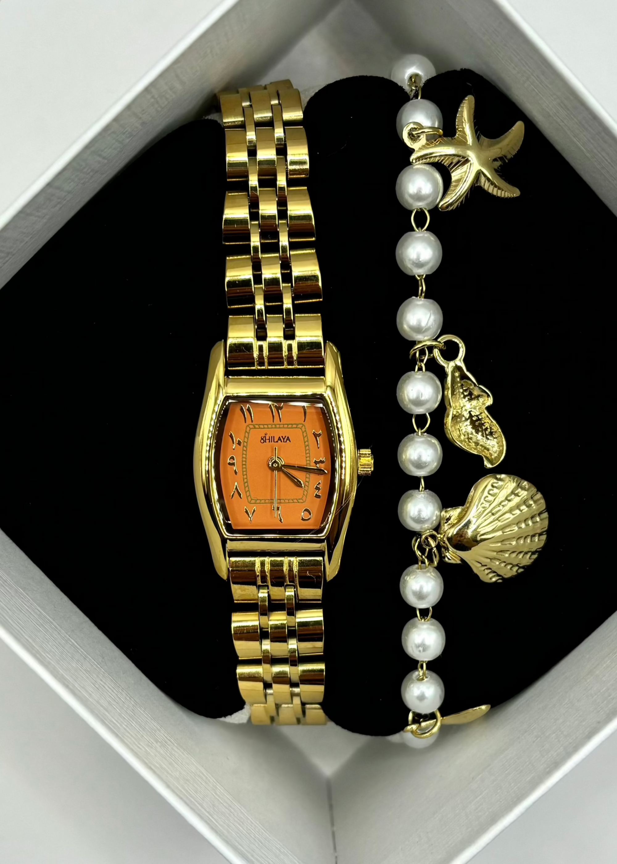 ROSY WATCH &amp; ZAIDY BRACELET BOX