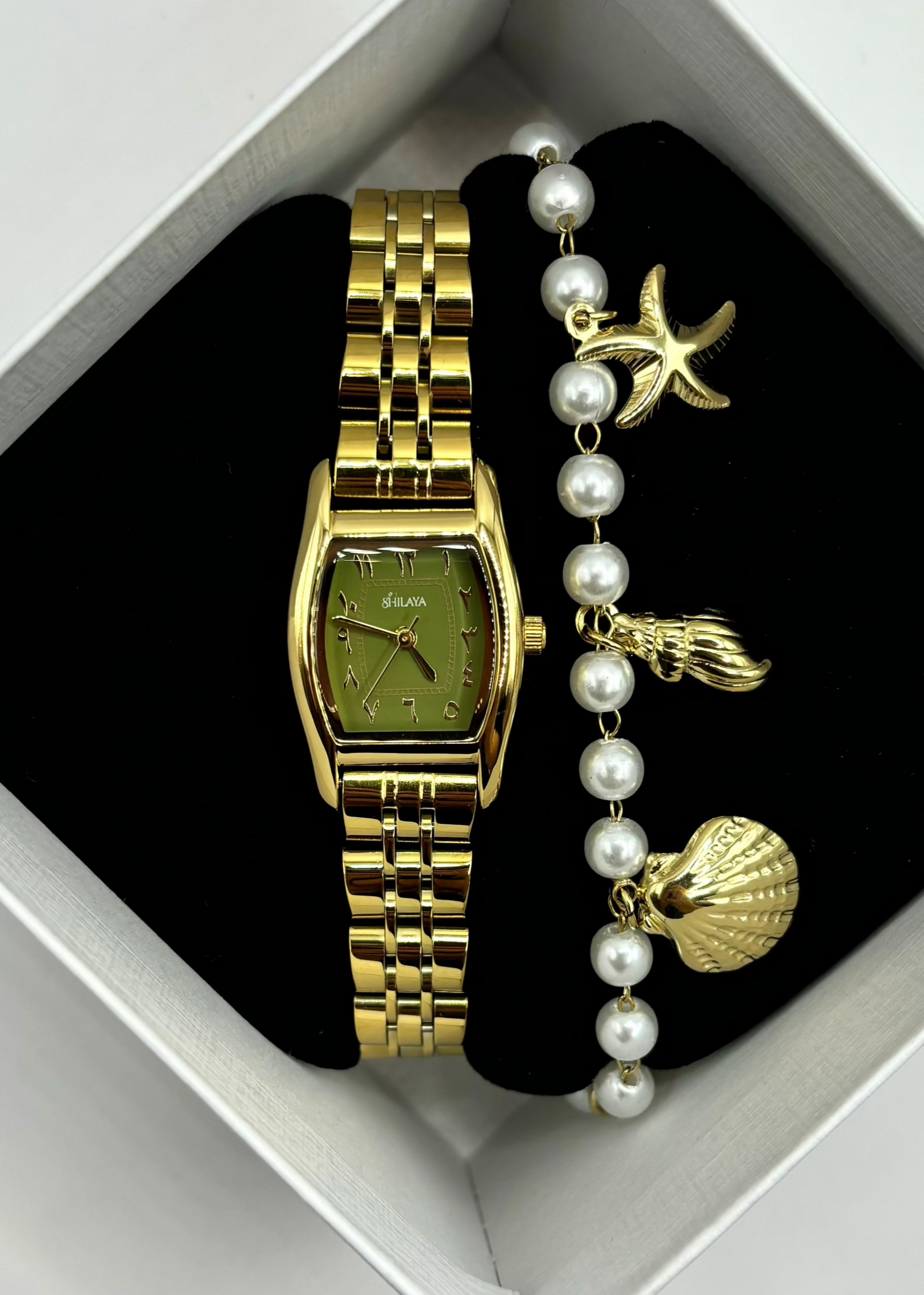ROSY WATCH &amp; ZAIDY BRACELET BOX