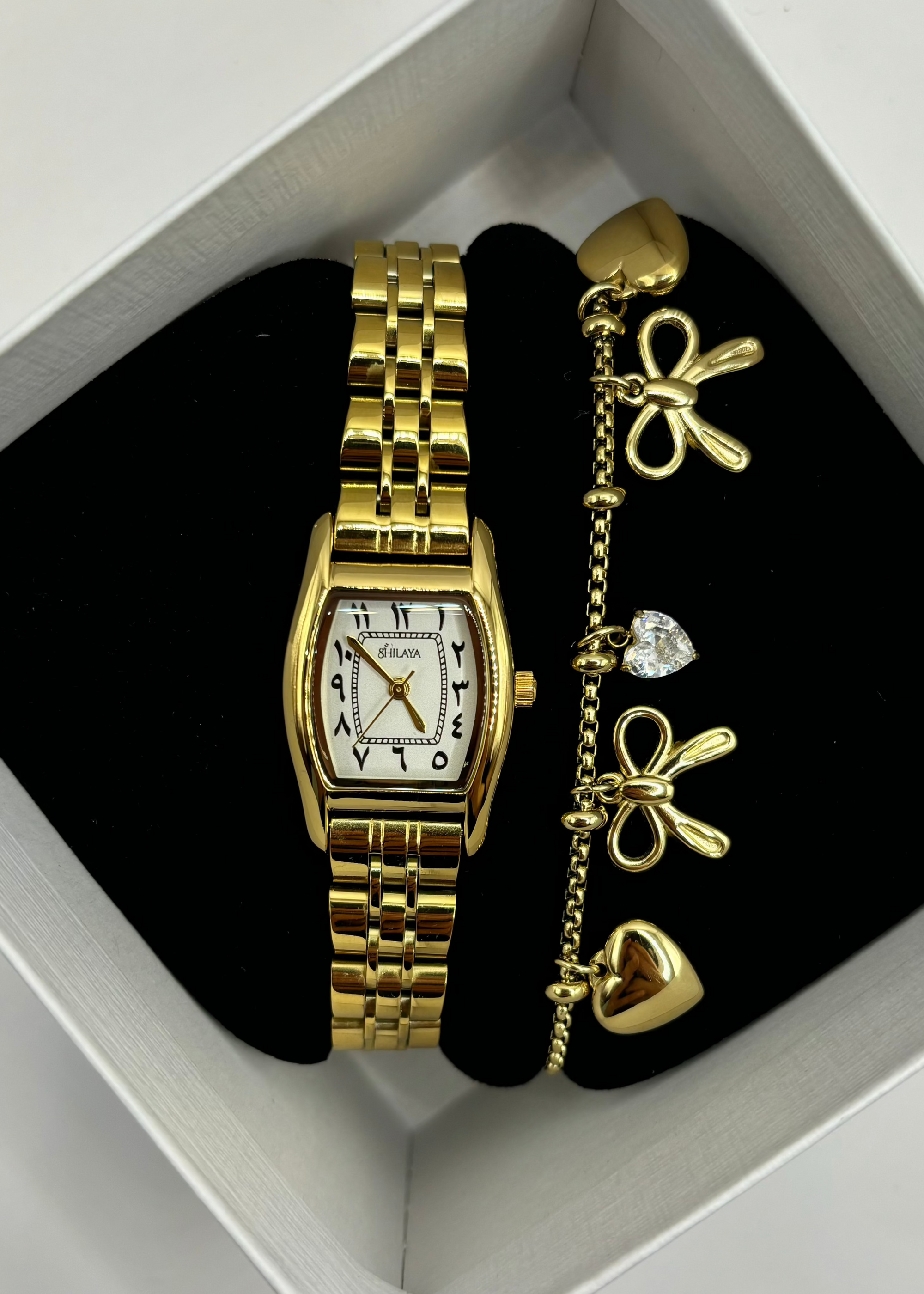 ROSY WATCH &amp; ZAIDY BRACELET BOX