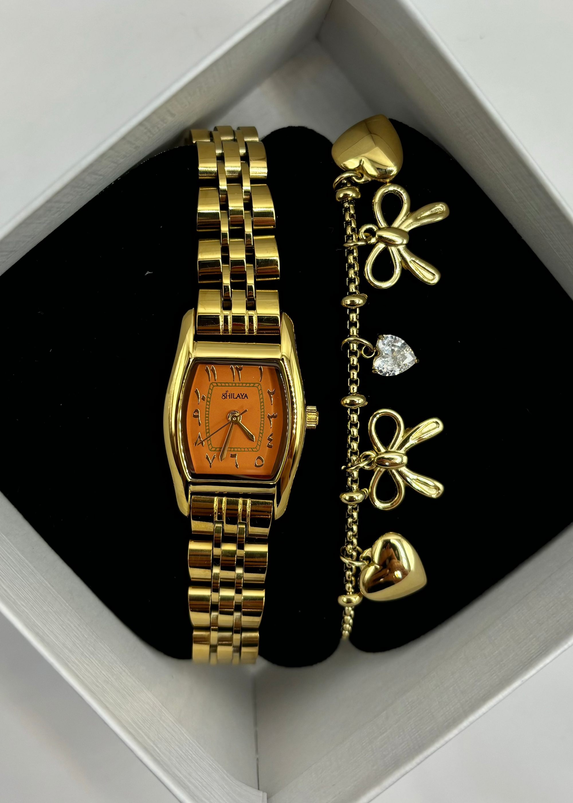 ROSY WATCH &amp; ZAIDY BRACELET BOX