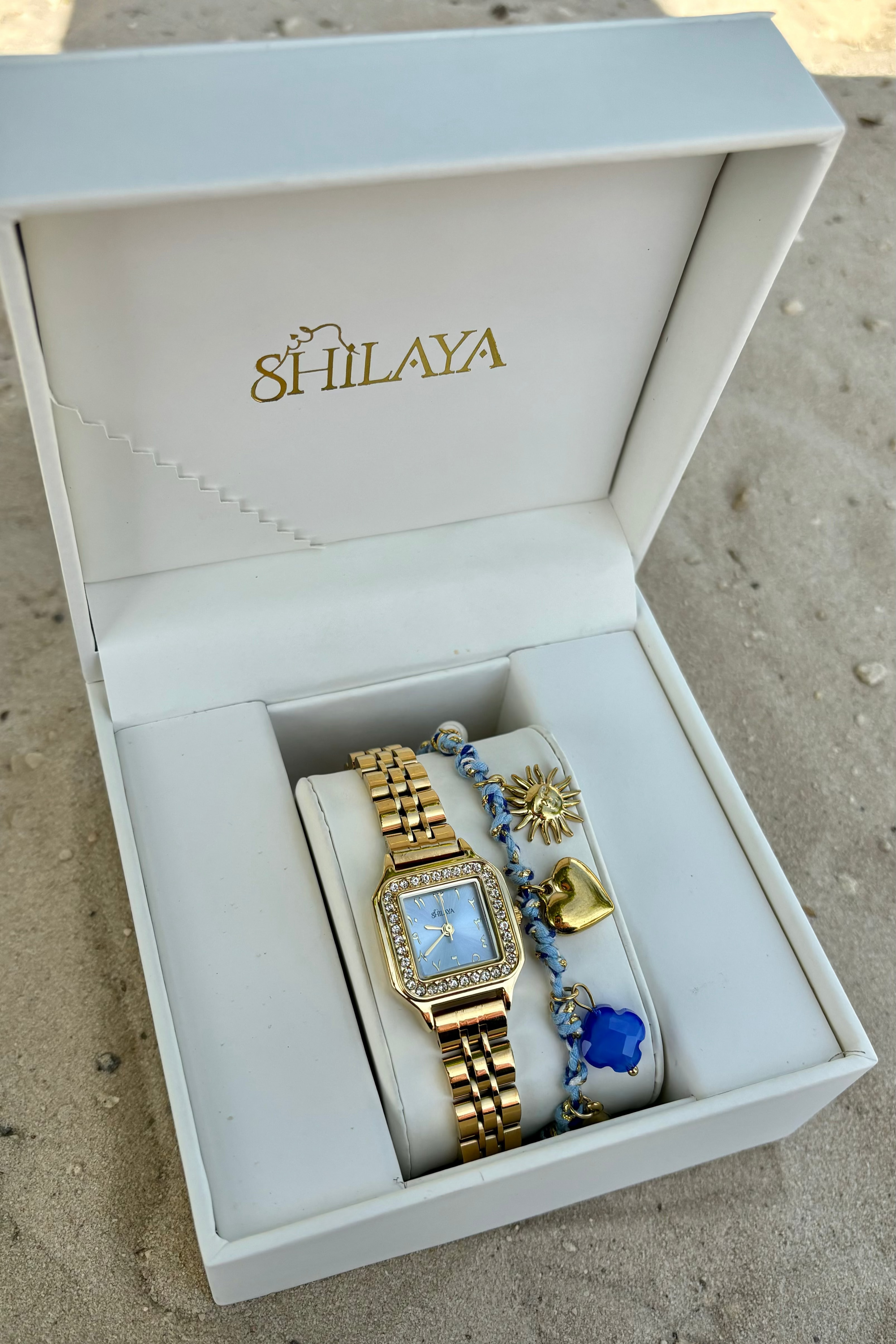 ROSY WATCH &amp; ZAIDY BRACELET BOX