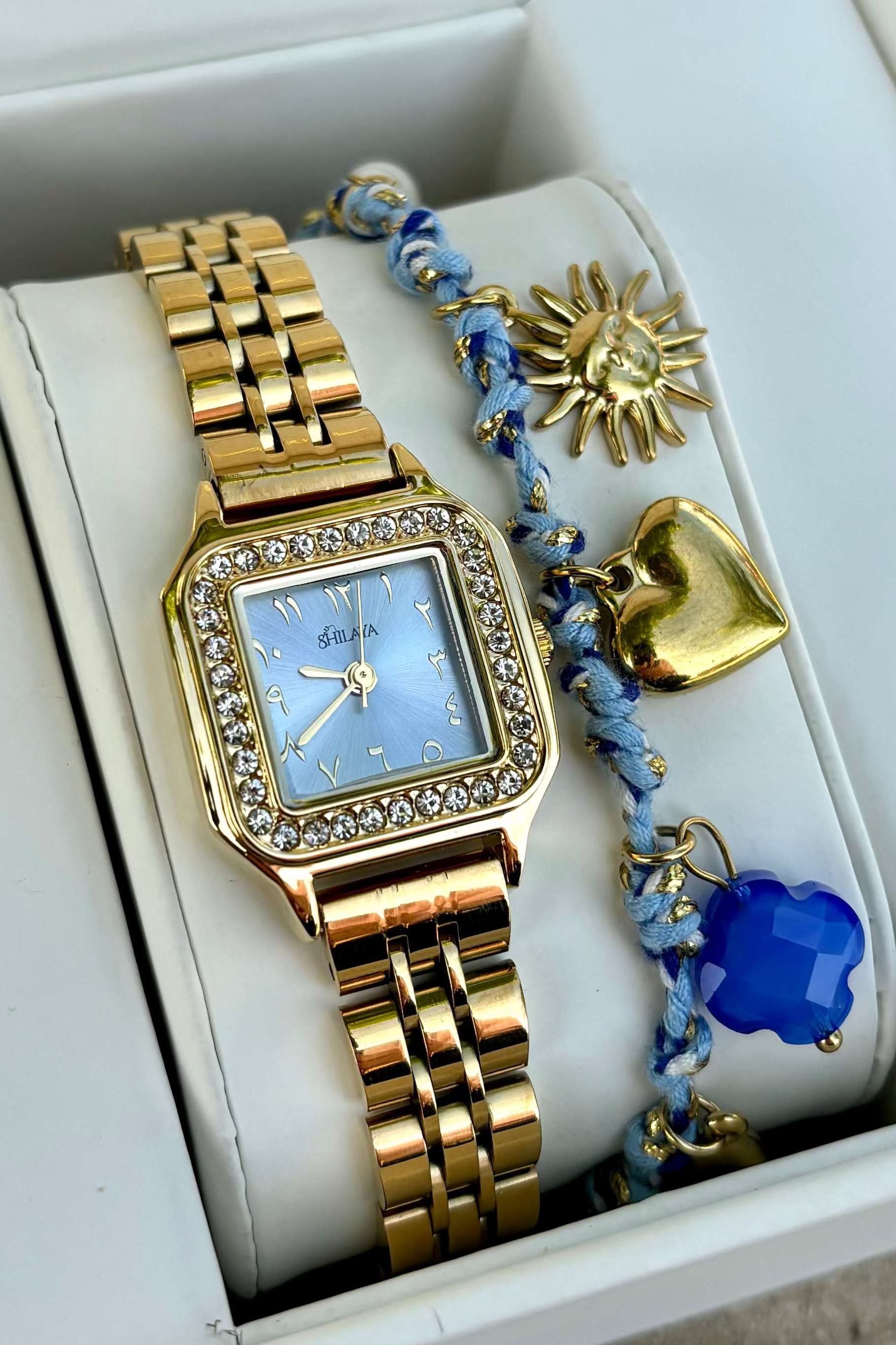 ROSY WATCH &amp; ZAIDY BRACELET BOX