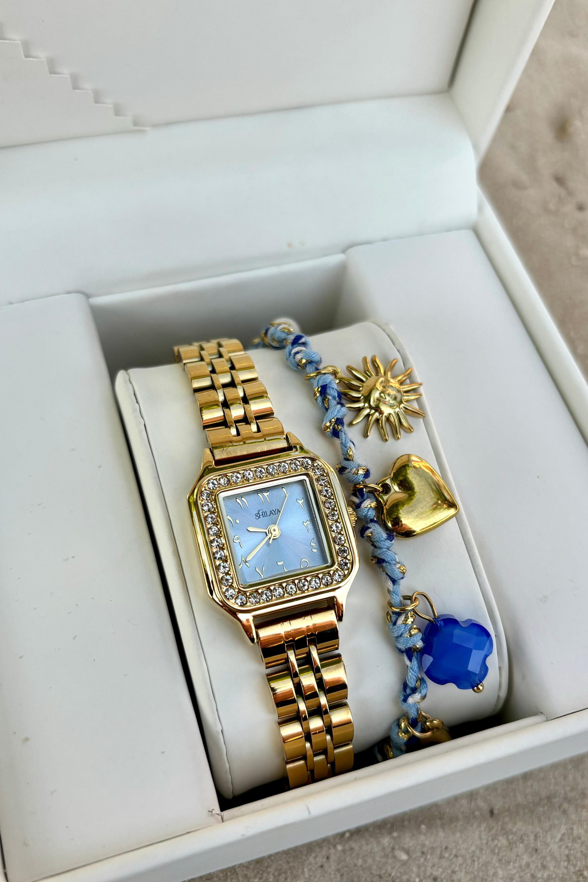 ROSY WATCH &amp; ZAIDY BRACELET BOX
