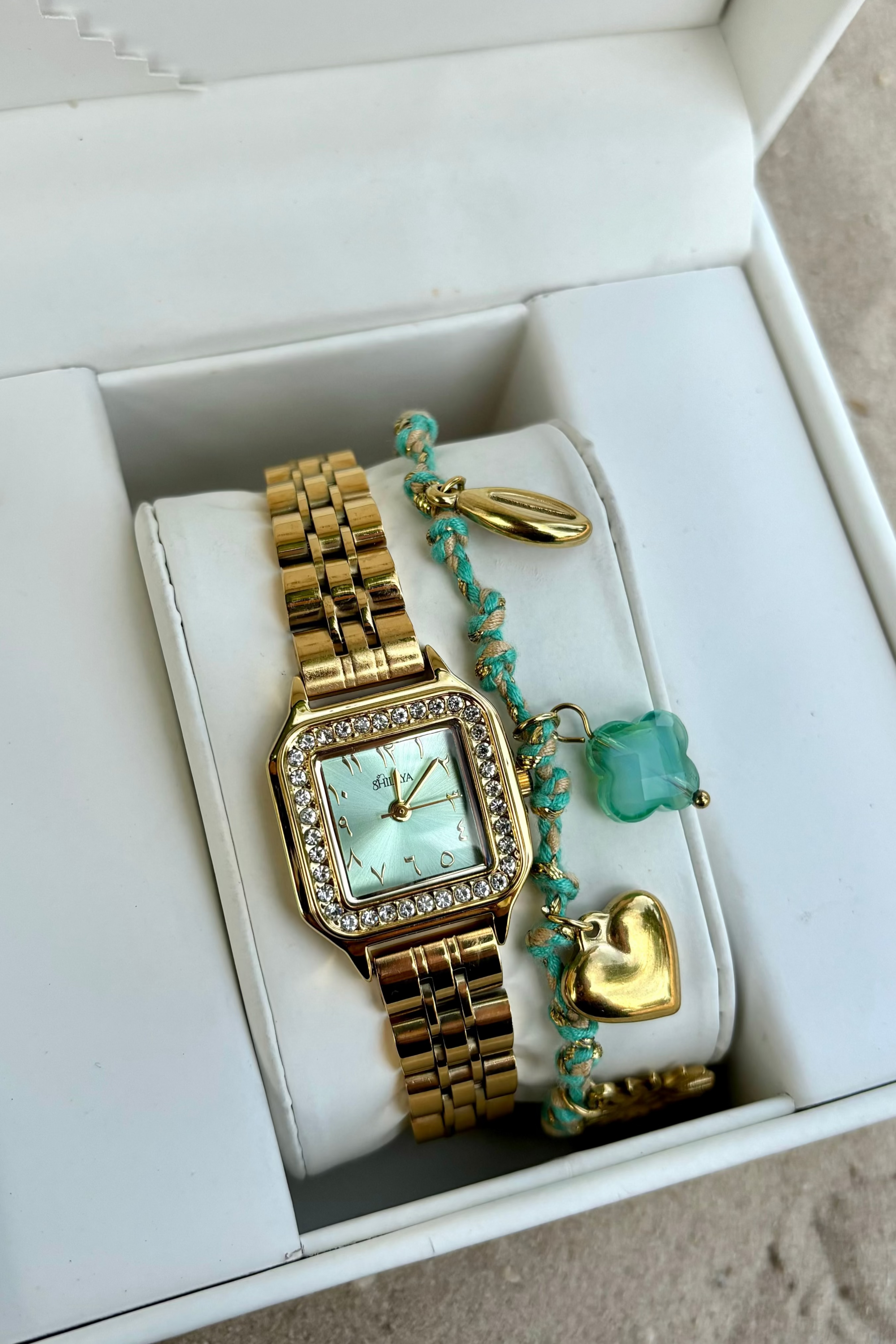 ROSY WATCH &amp; ZAIDY BRACELET BOX