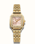 LA PEACH MONTRE DORÉ AVEC CHIFFRES ARABES