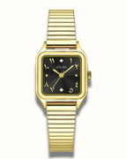 THE MIDNIGHT GOLD WATCH WITH ARABIC NUMERALS