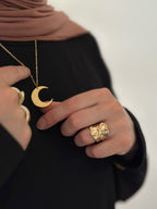 COLLIER QAMAR EN CALLIGRAPHIE ARABE